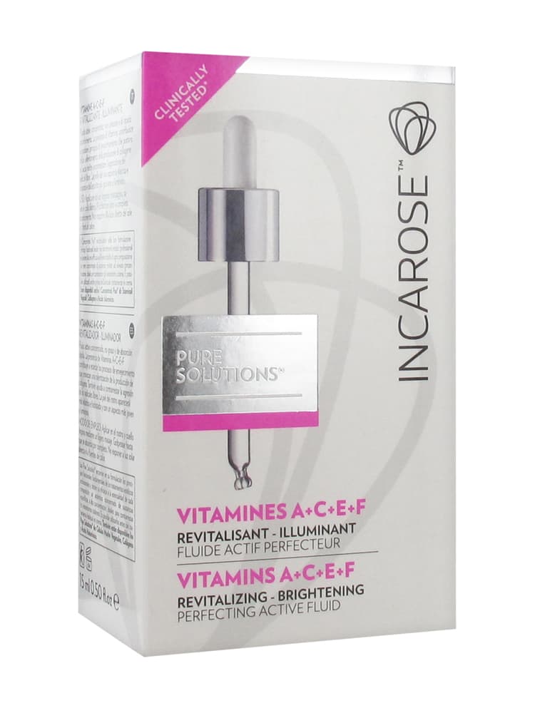 Incarose Pure Solutions Vitamines B D K E 30 ml