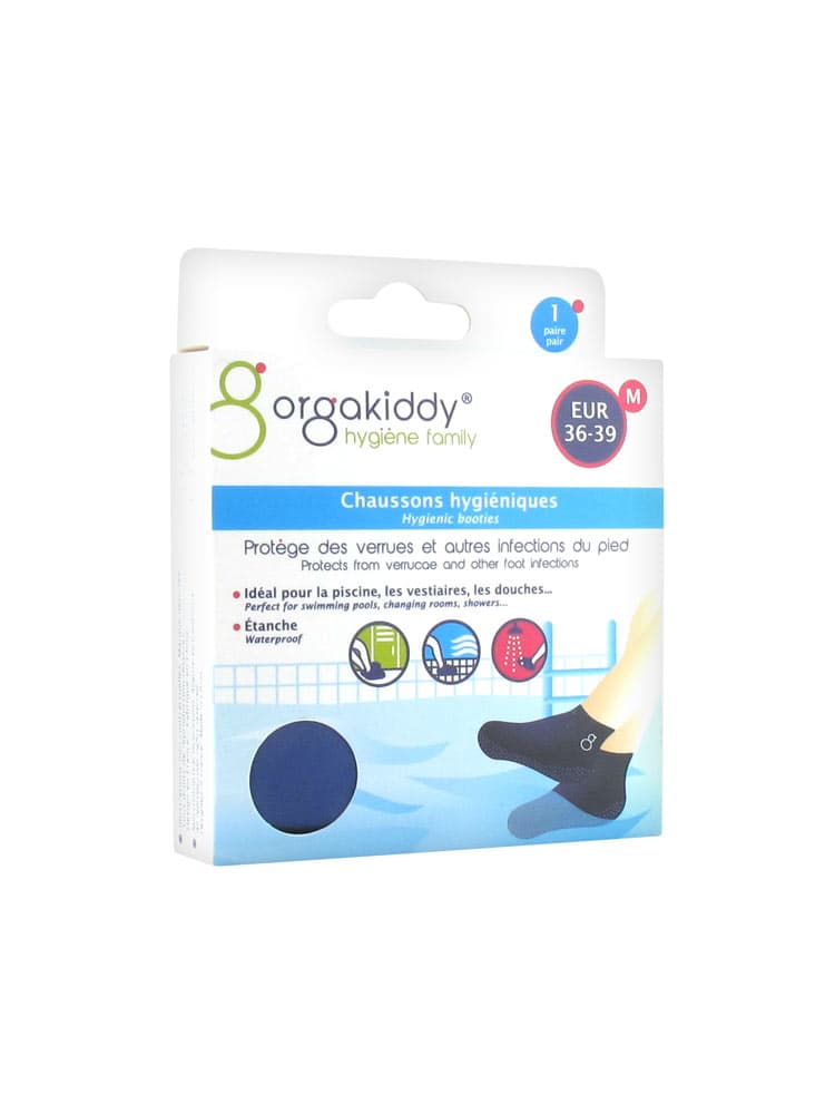 Chaussons Hygiéniques pour Enfants - Protégez les Pieds de Vos Enfants en Toute Sécurité - Taille : M