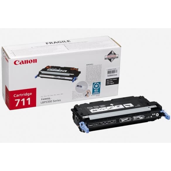 Canon 711 BK cartouche de toner noir d'origine 6000 pages pour MF9220CDN / MF9280CDN / LBP5360 - 1660B002